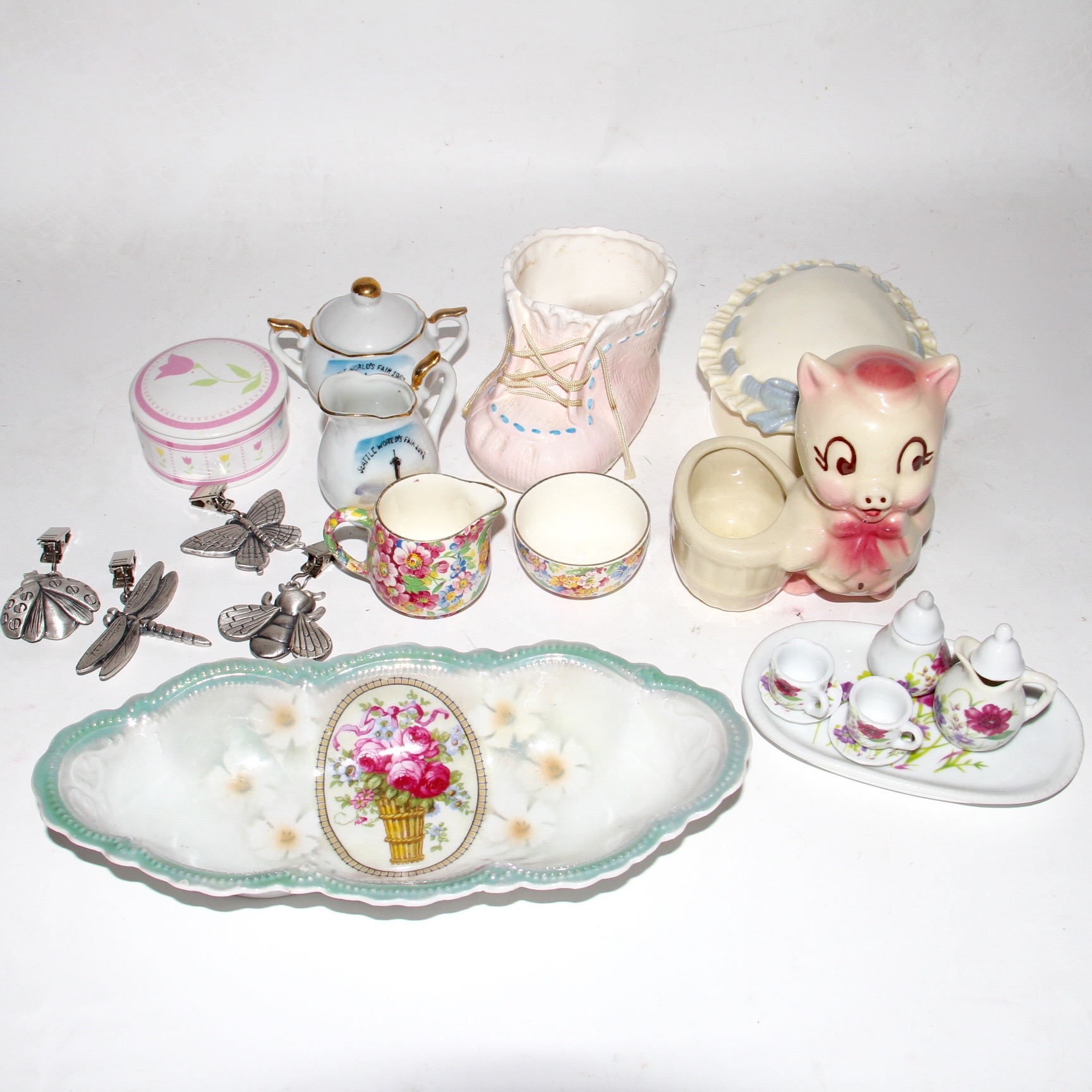 Collection of Assorted Ceramics and Decor