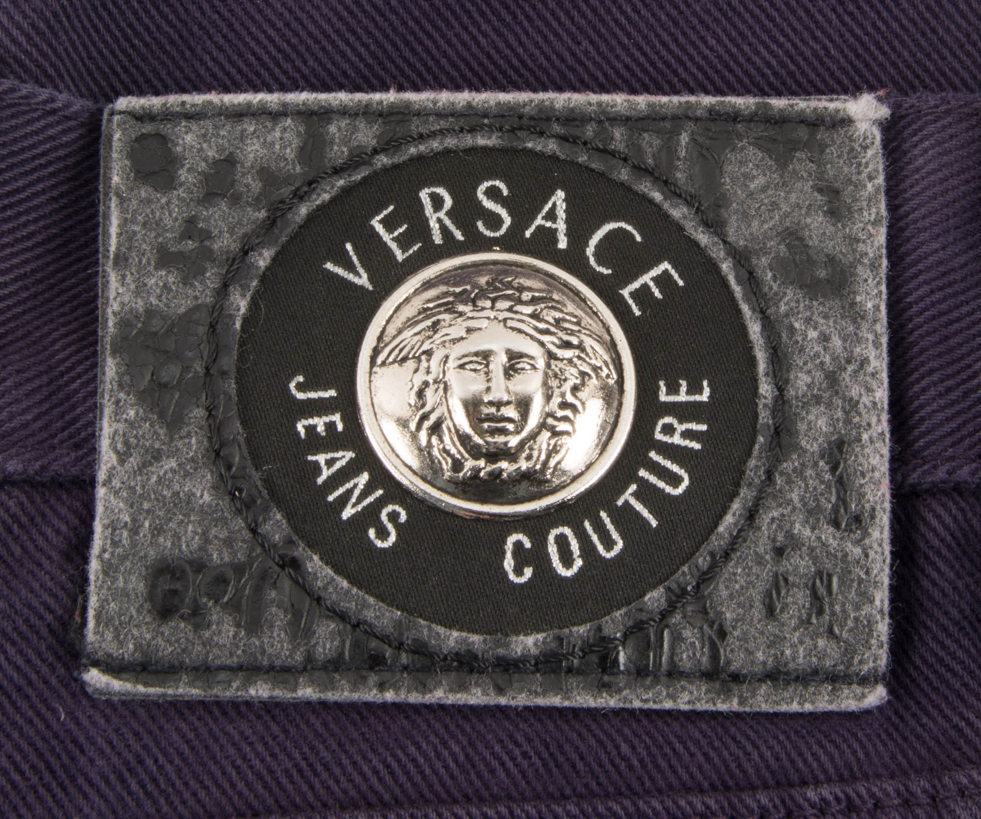 Purple Versace Jeans