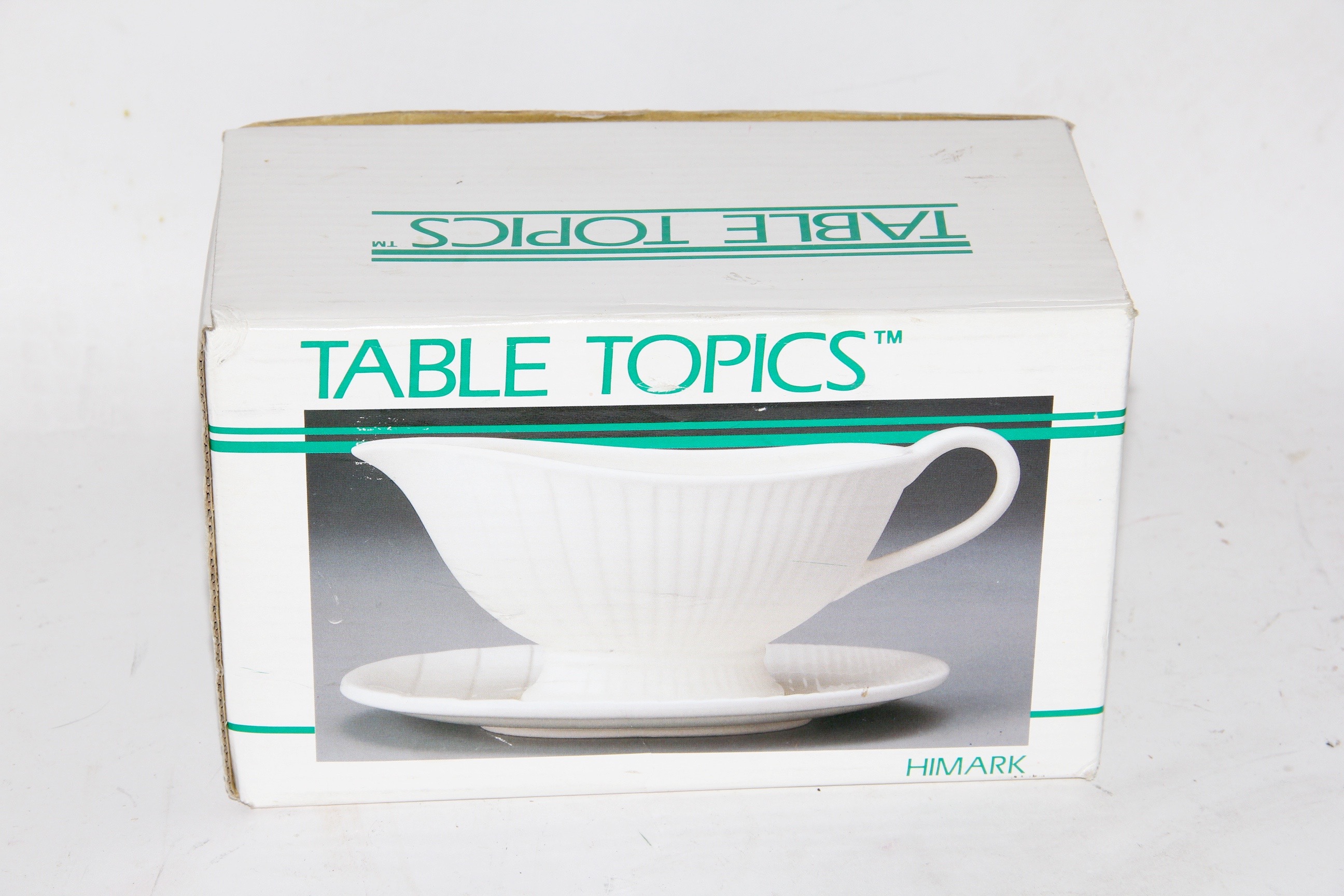 World Market White Ceramic Bowls and a Himark Gravy Boat