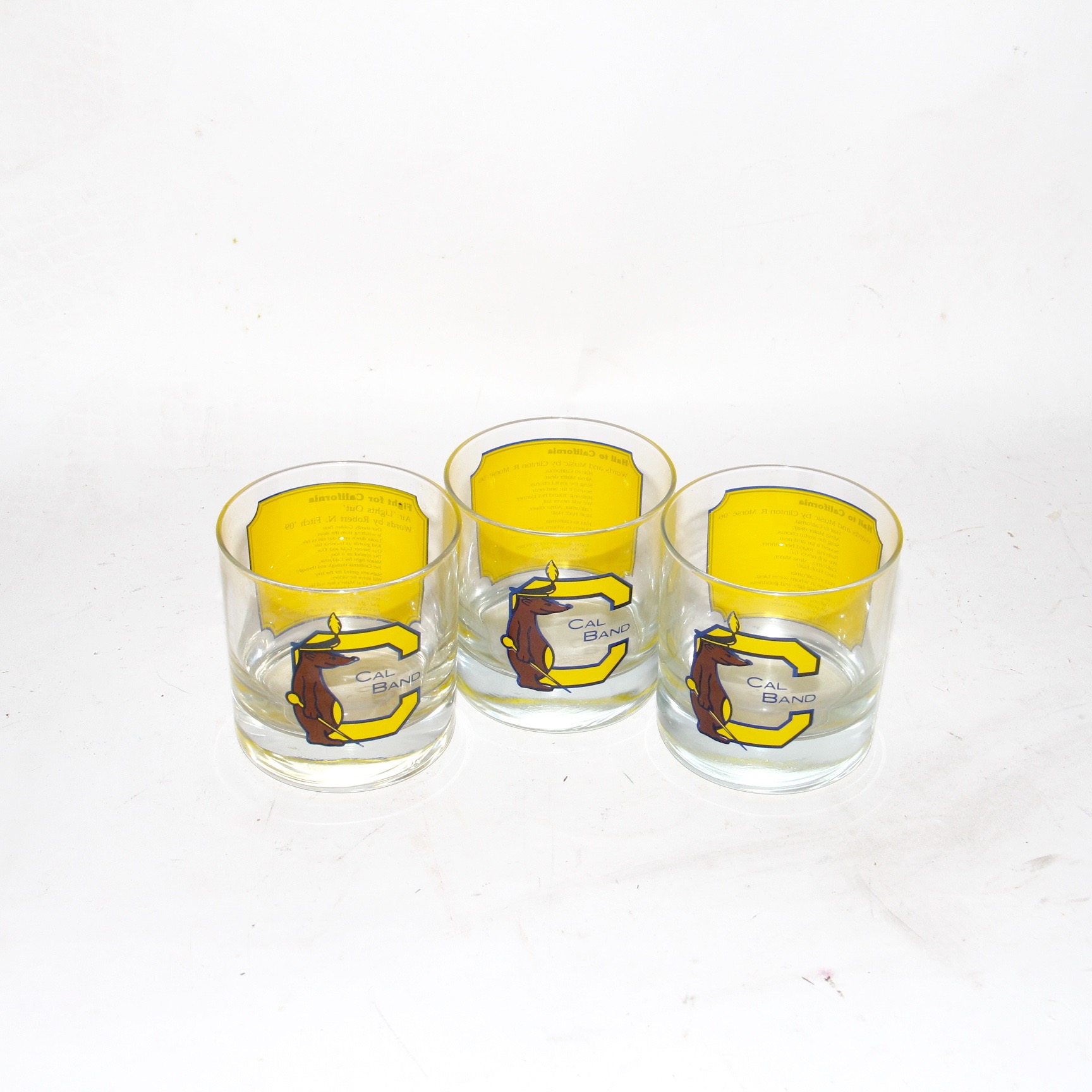 Vintage University of California Marching Band Tumblers