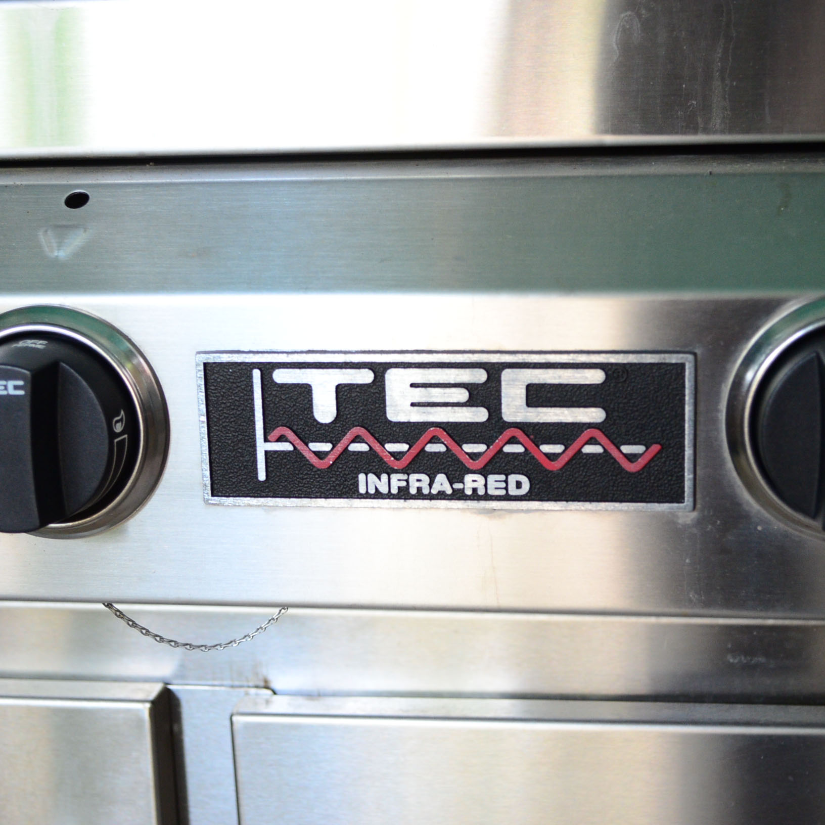 TEC Sterling III FR 36-Inch Infrared Propane Gas Grill On Cabinet