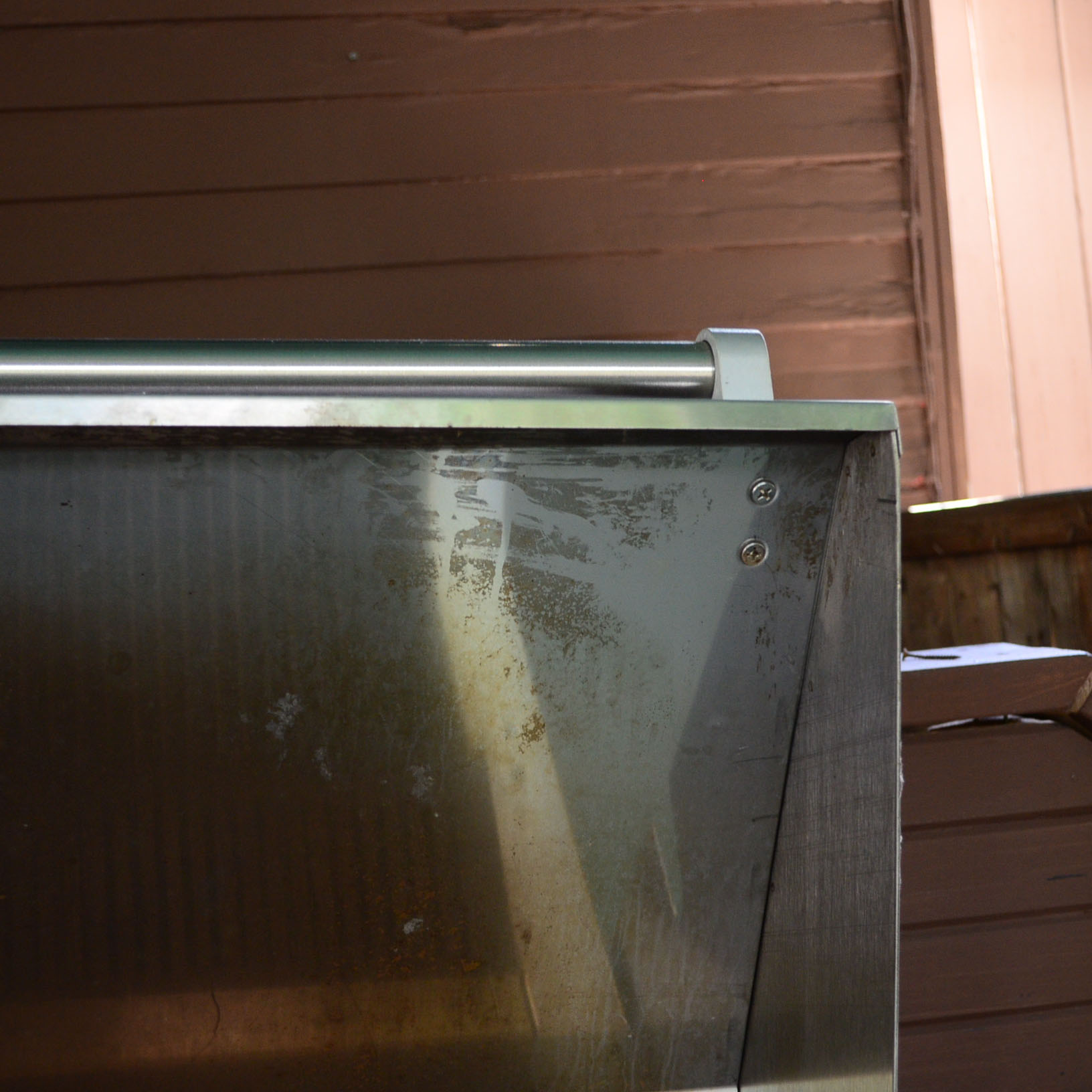 TEC Sterling III FR 36-Inch Infrared Propane Gas Grill On Cabinet