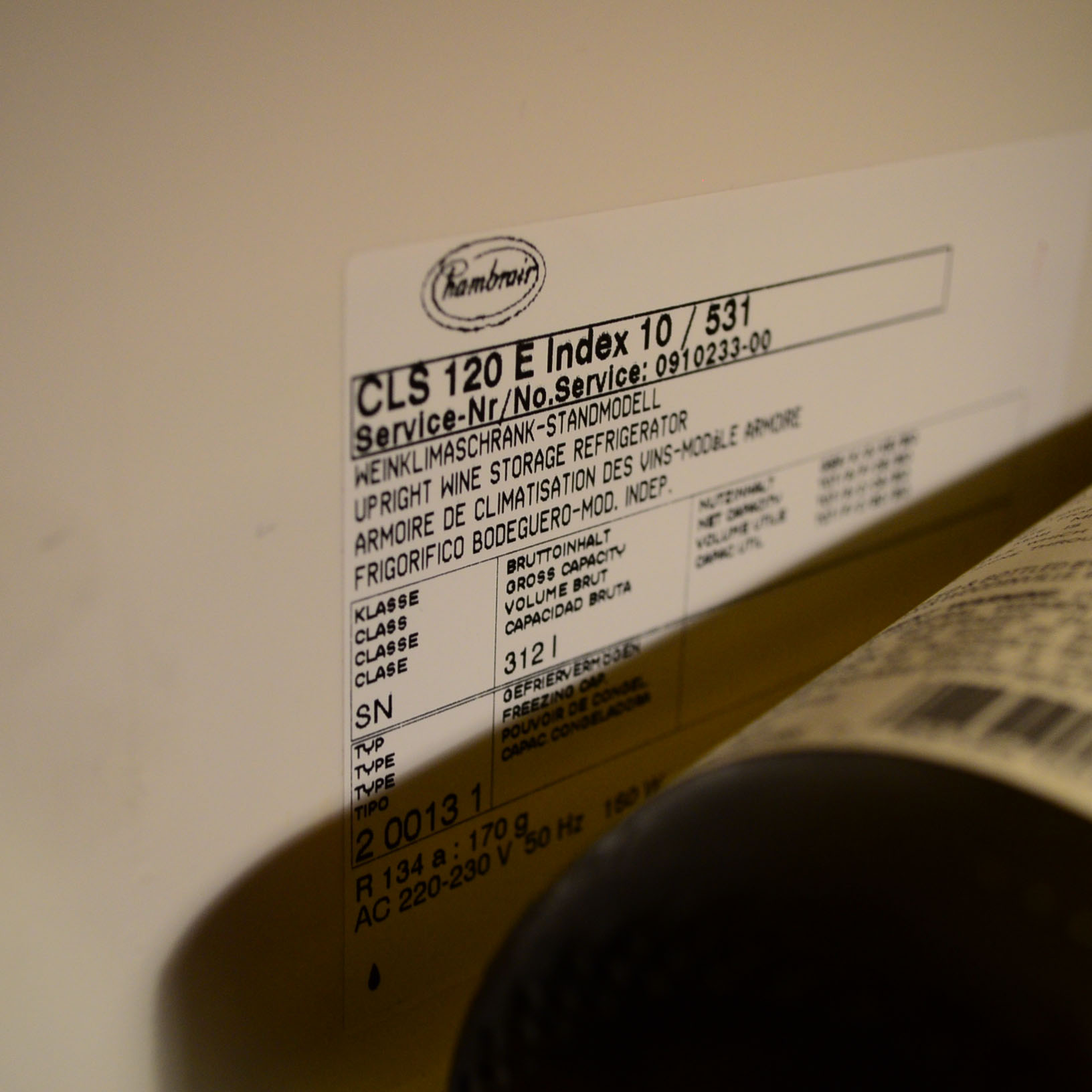 Chambrair Wine Storage Refrigerator