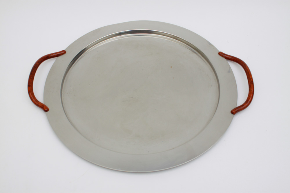 Inox Italy Modern Stainless Steel & Stone Coffee Service