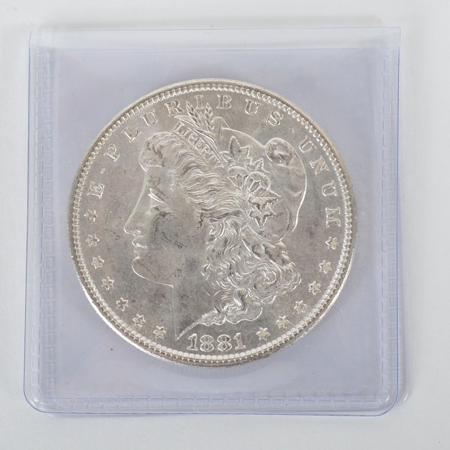 1881-S Morgan Silver Dollar