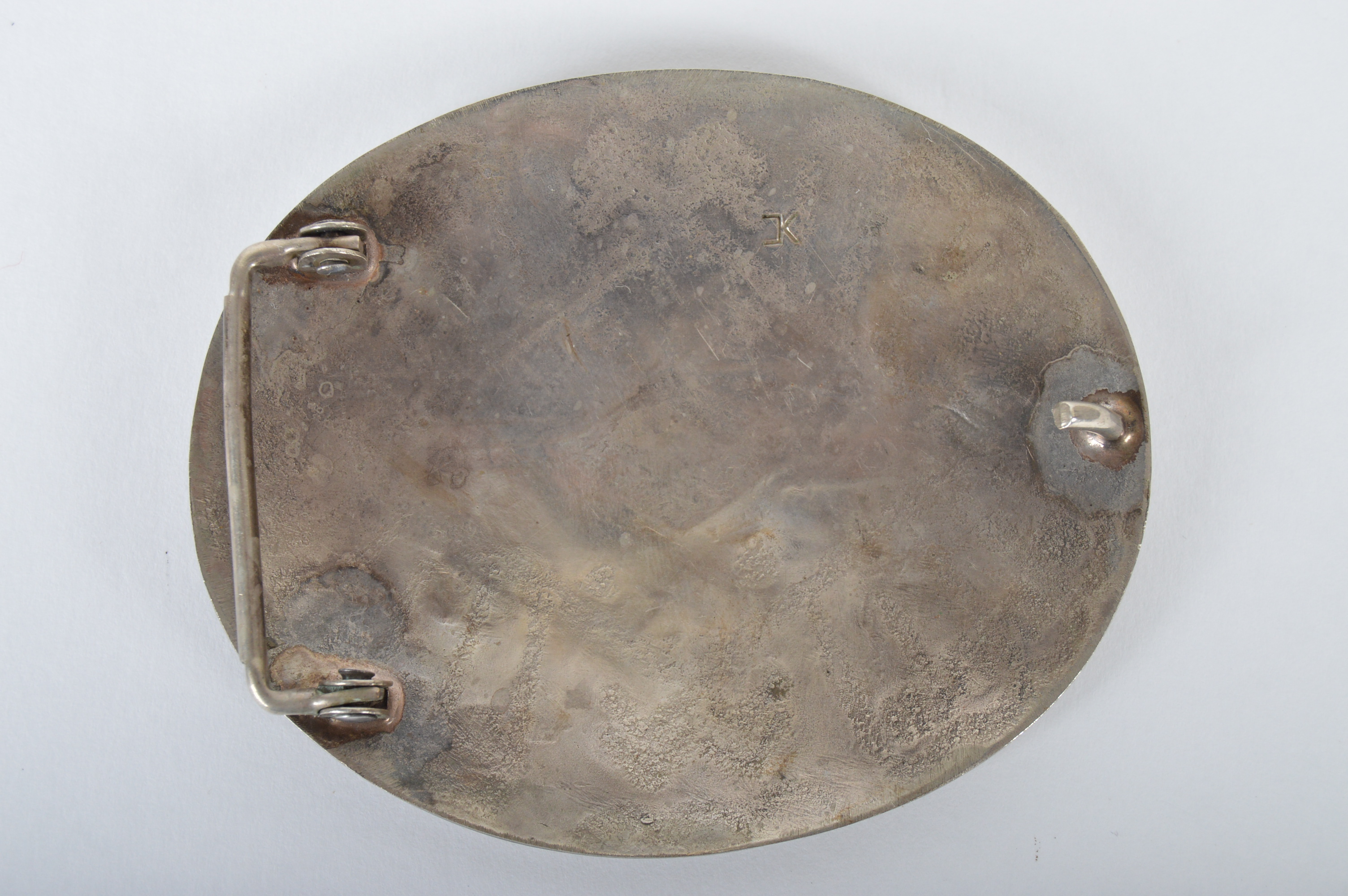 Vintage Sterling Silver Belt Buckle