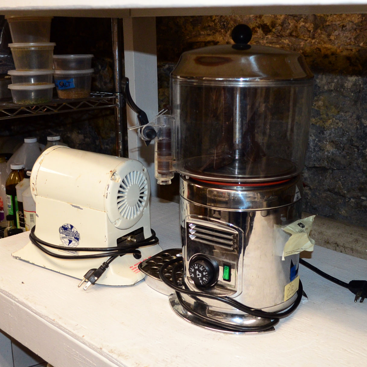 Champion Juicer Machine and Coffee Machine