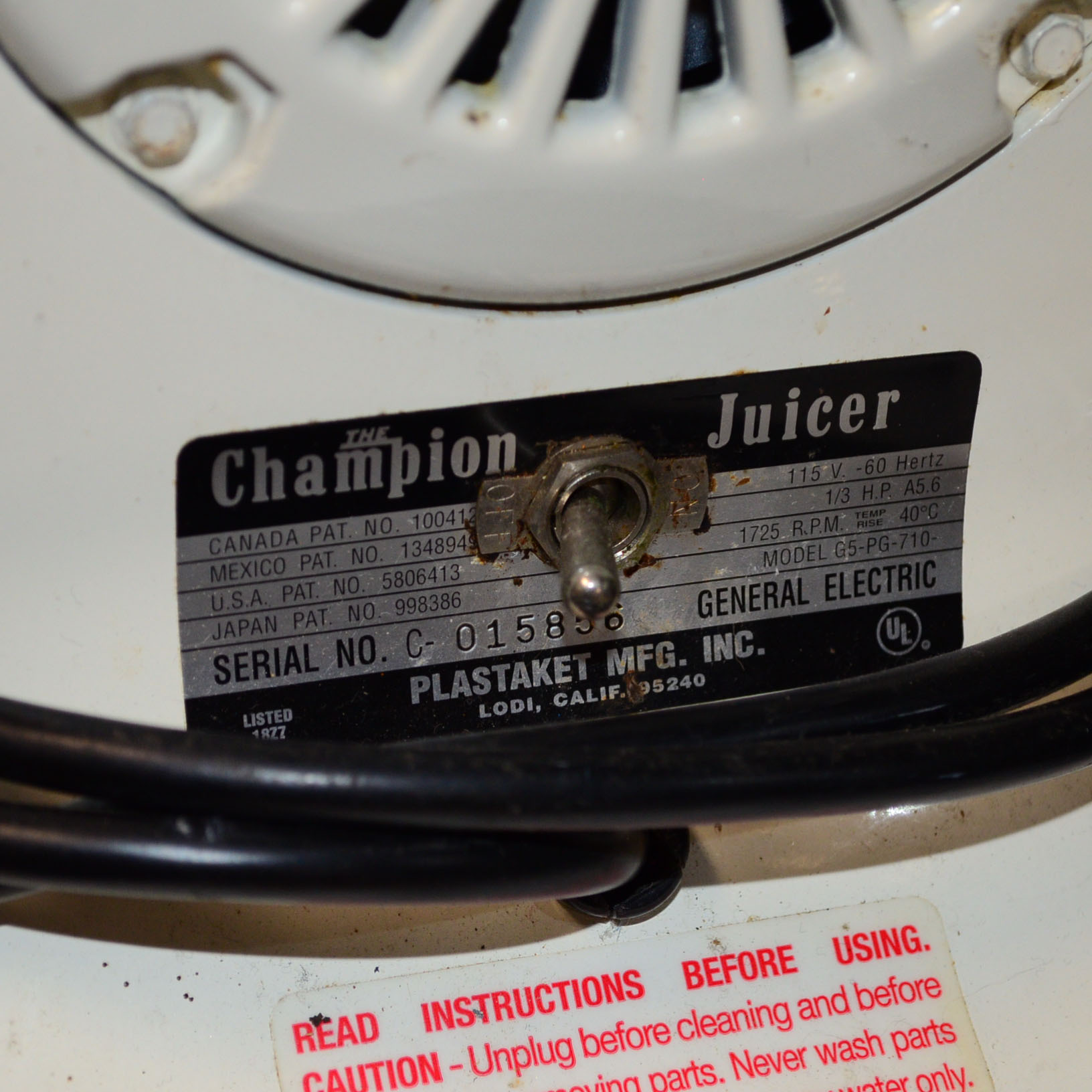 Champion Juicer Machine and Coffee Machine