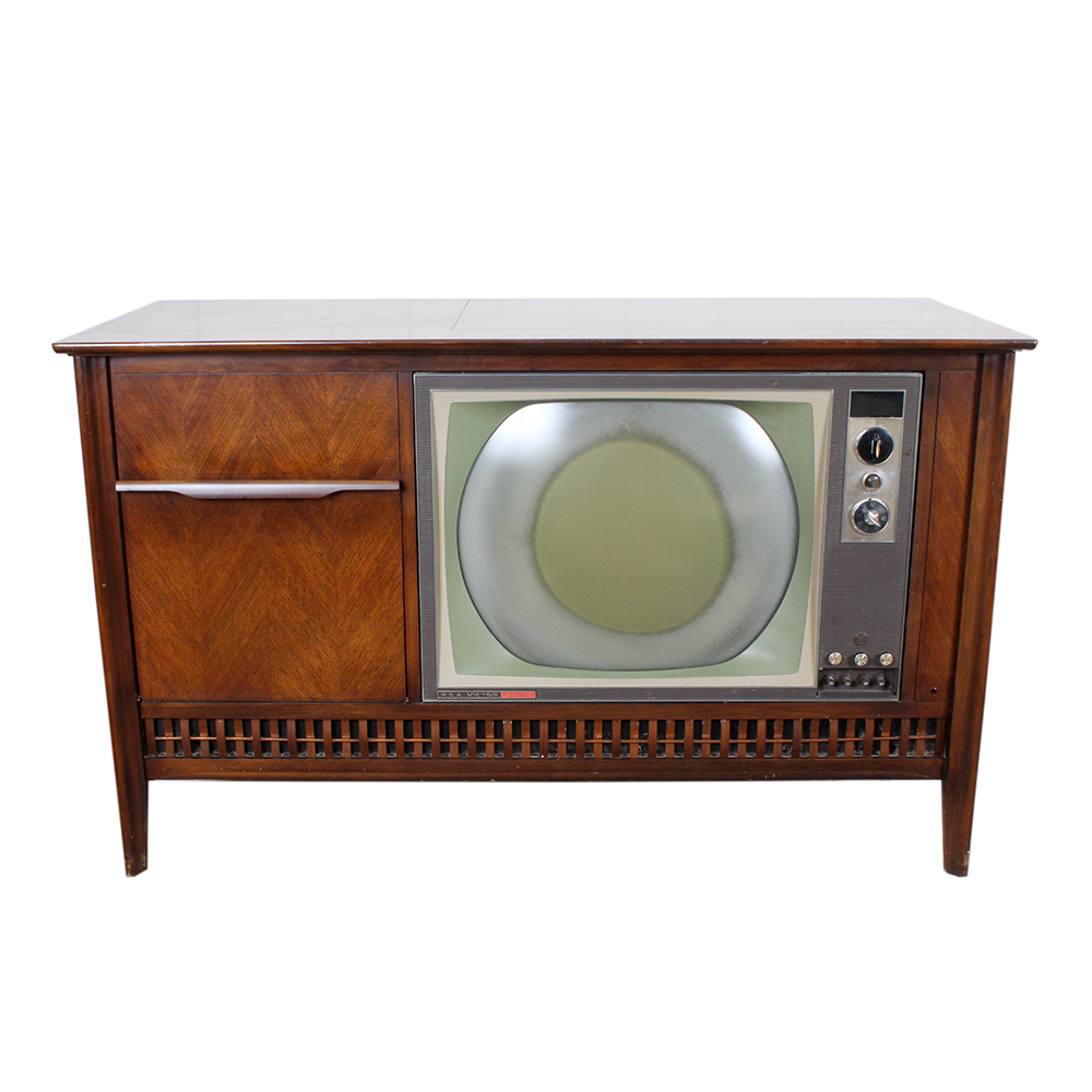 Vintage RCA Victor Television and Phonograph Console