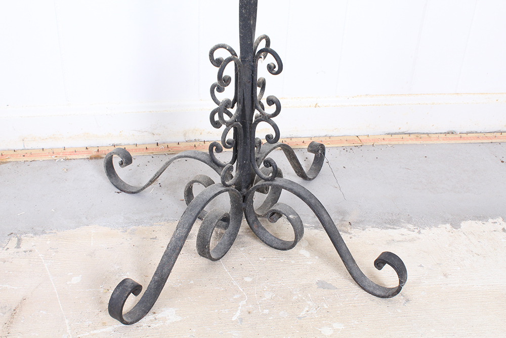 Wrought Iron Standing Candelabra