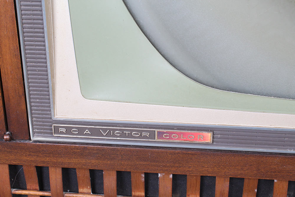 Vintage RCA Victor Television and Phonograph Console