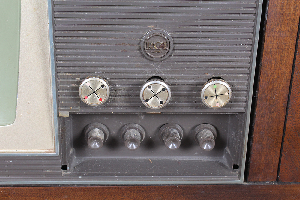 Vintage RCA Victor Television and Phonograph Console