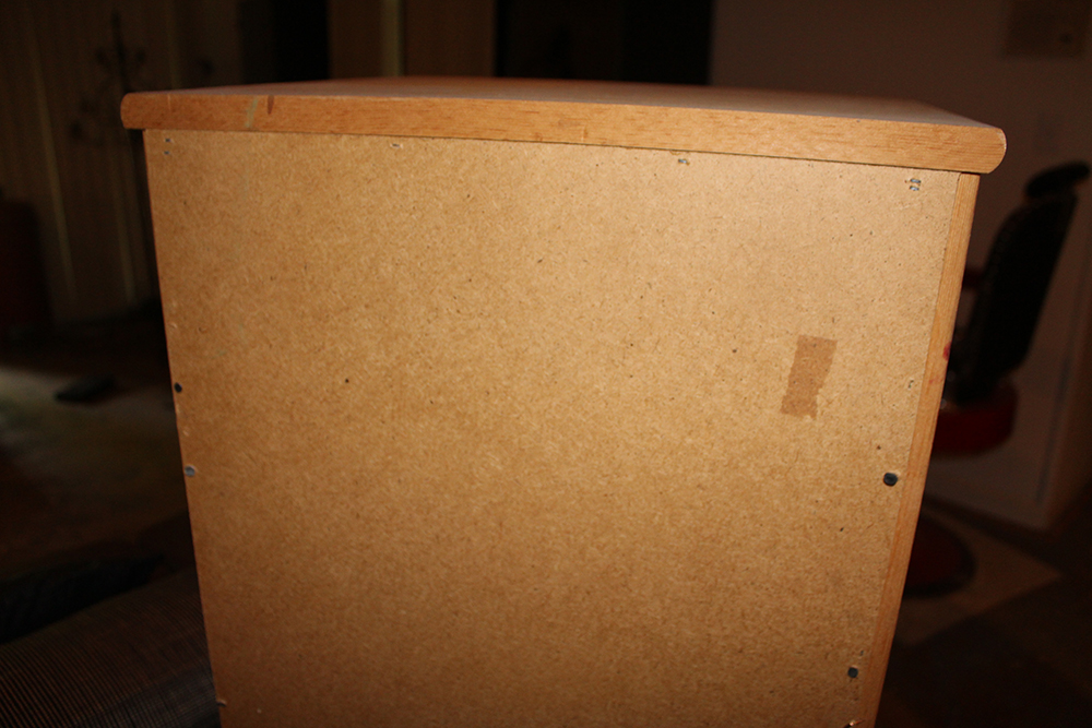 Primitive Blonde Wood Chest of Drawers