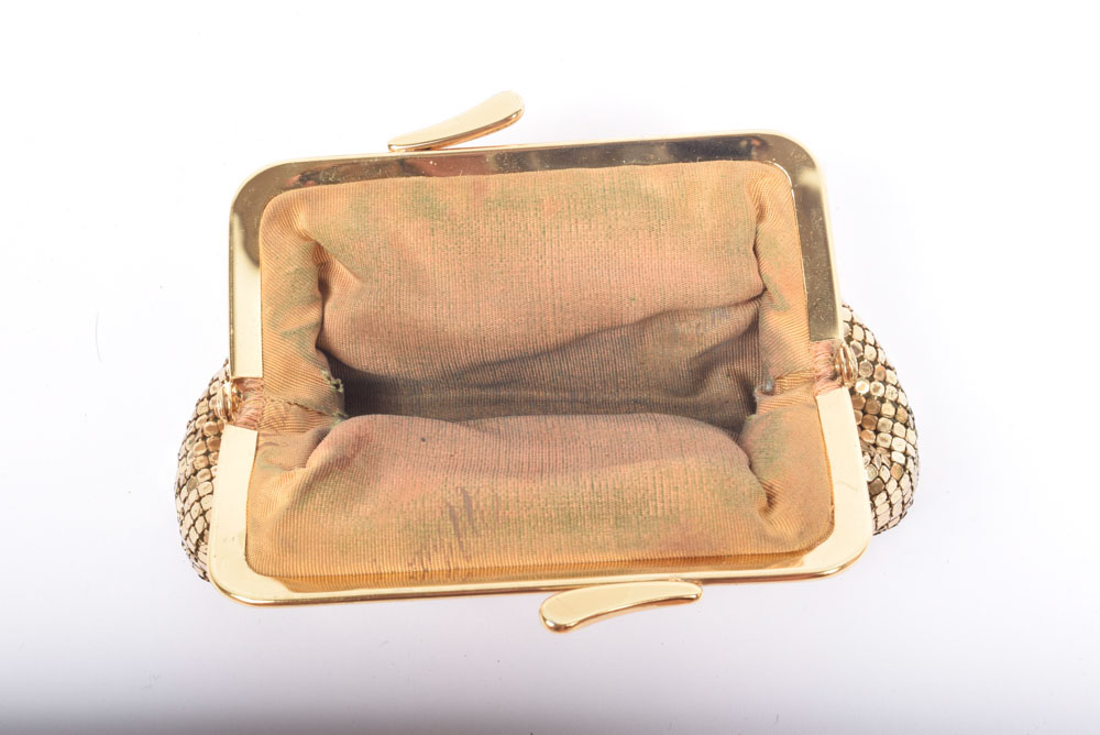 Whiting and Davis Bag and Vintage Jewelry