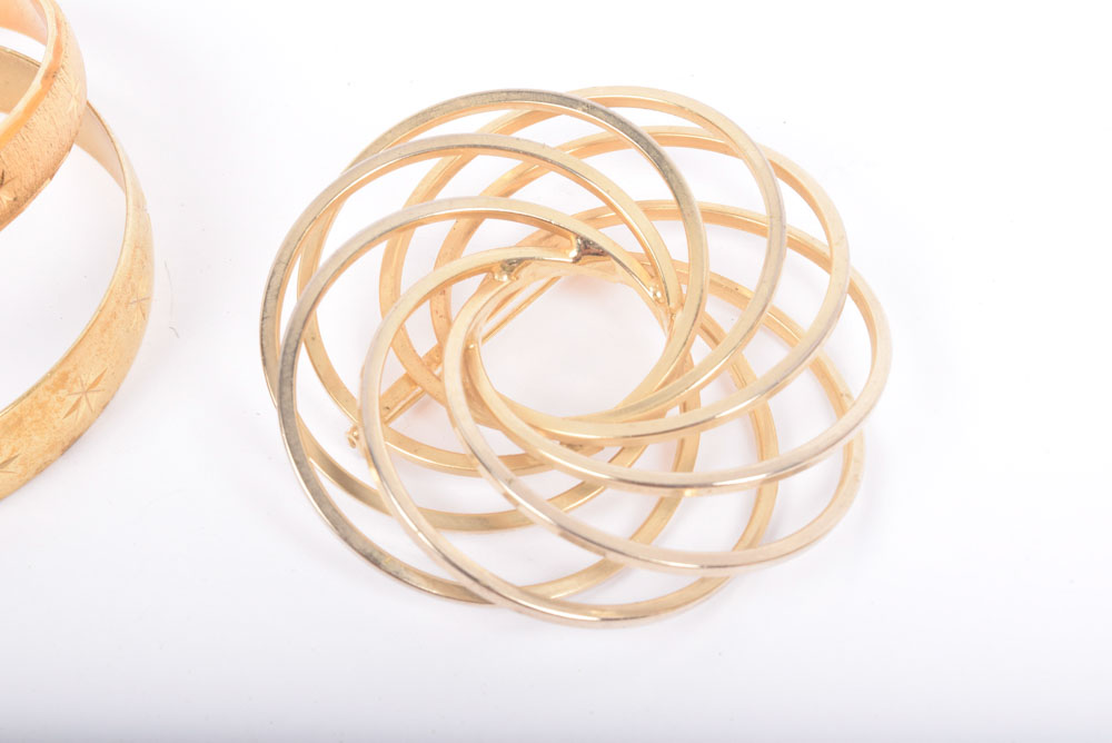 Whiting and Davis Bag and Vintage Jewelry