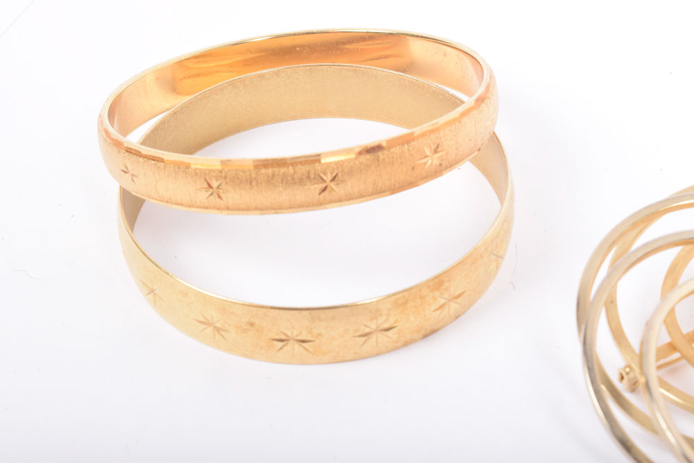 Whiting and Davis Bag and Vintage Jewelry