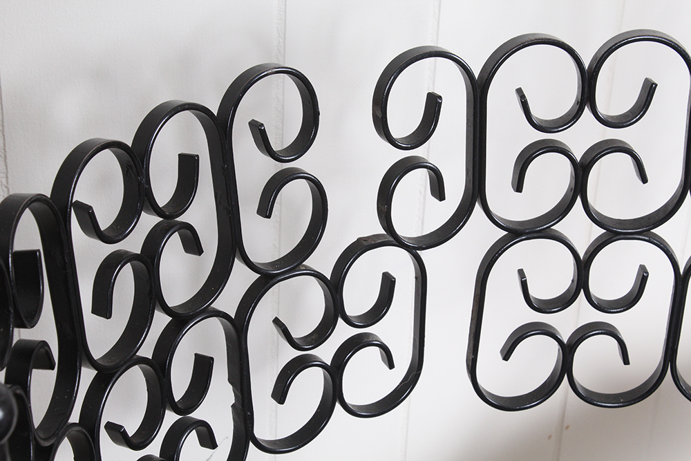 Pair of Wrought Iron Bar Chairs