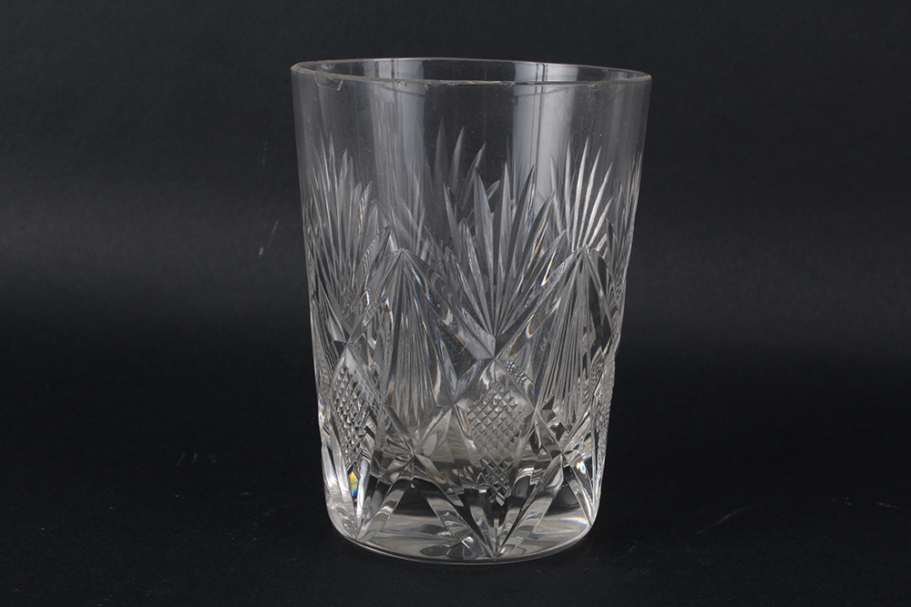 Selection of Cut Glass Drinkware