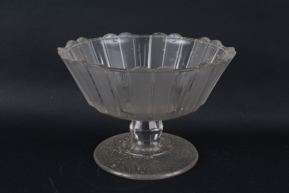 Assortment of Early 20th Century Pressed Glass Dishes