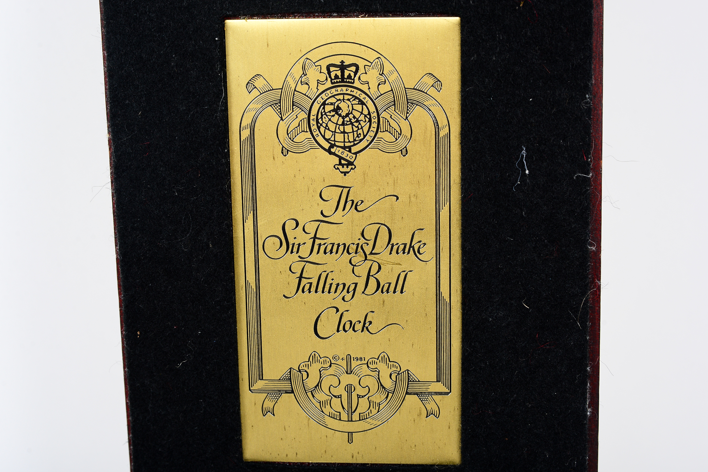 Sir Francis Drake Falling Ball Clock