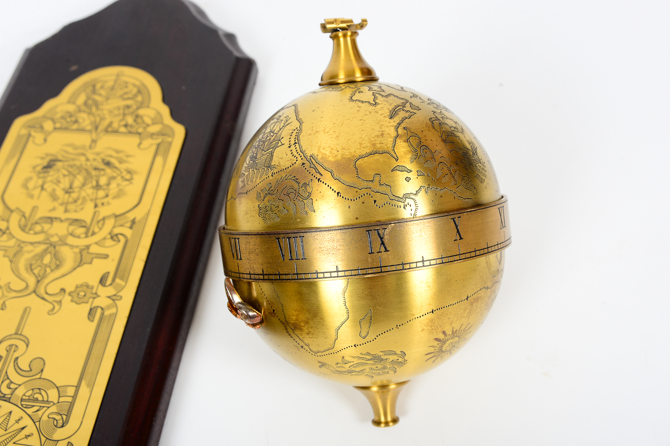 Sir Francis Drake Falling Ball Clock