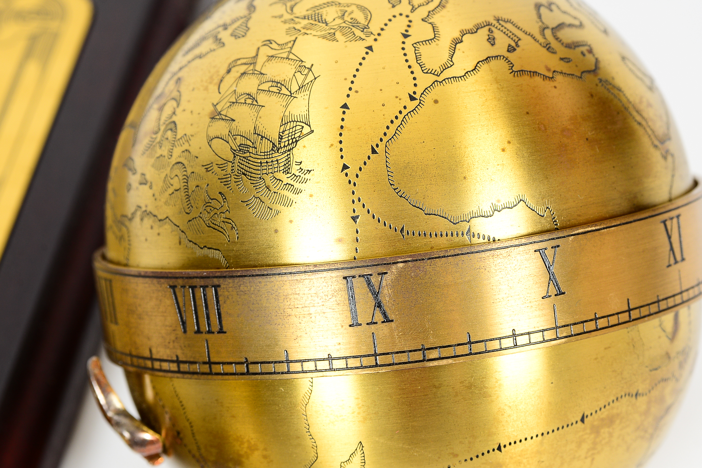 Sir Francis Drake Falling Ball Clock