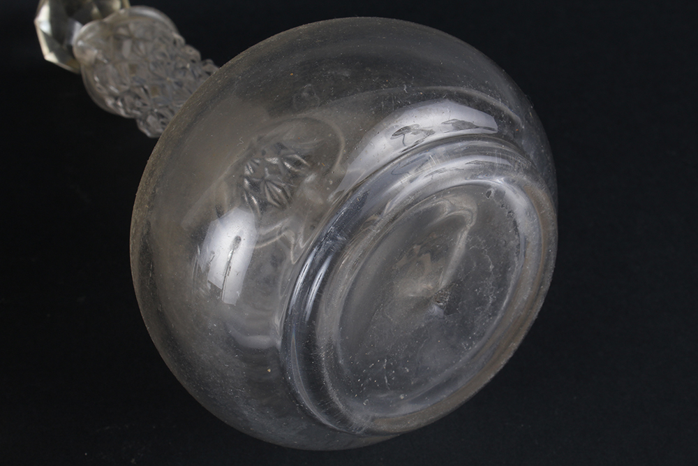 Vintage Clear Glass Cruets