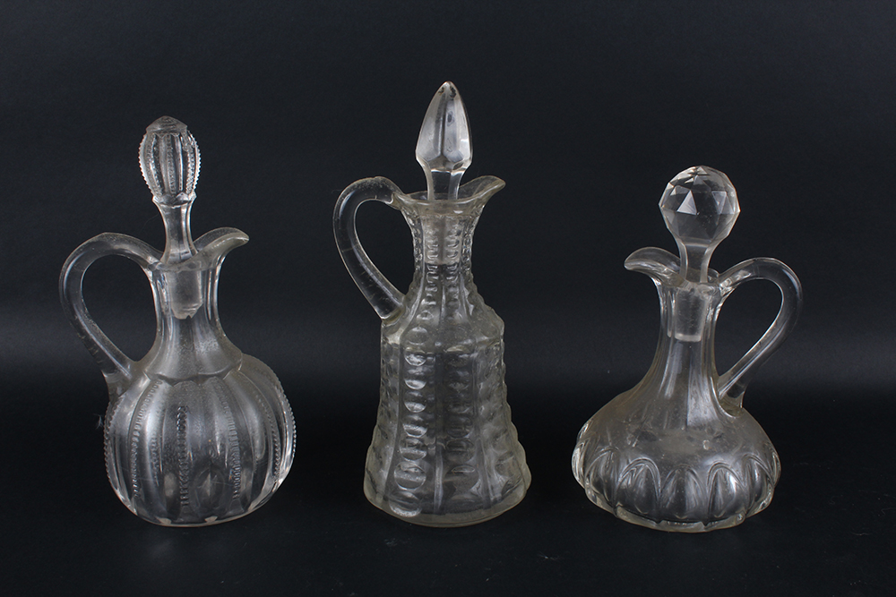 Vintage Clear Glass Decanters