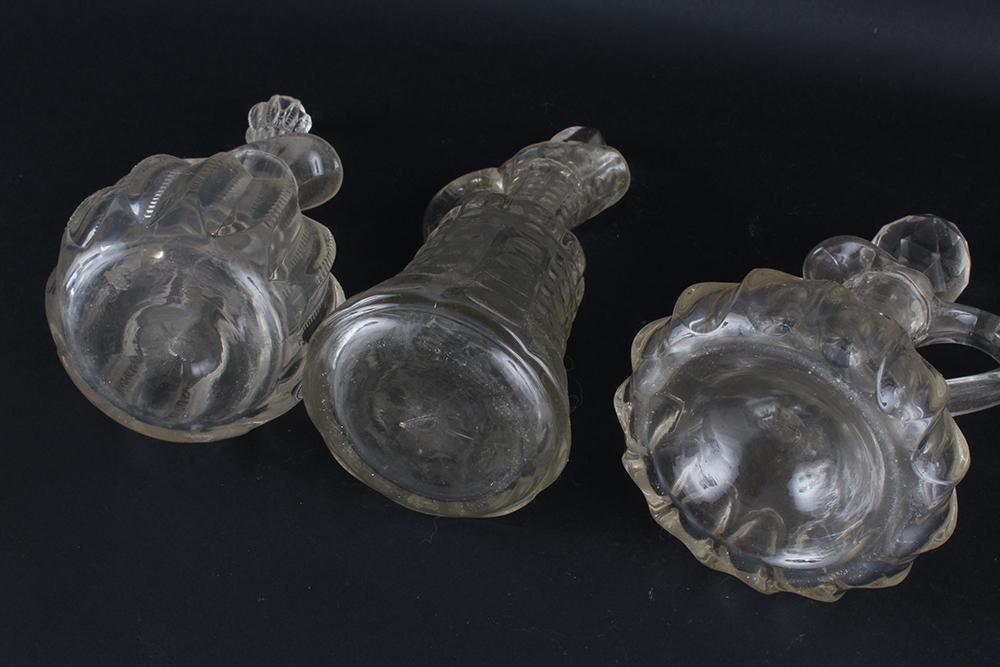 Vintage Clear Glass Decanters