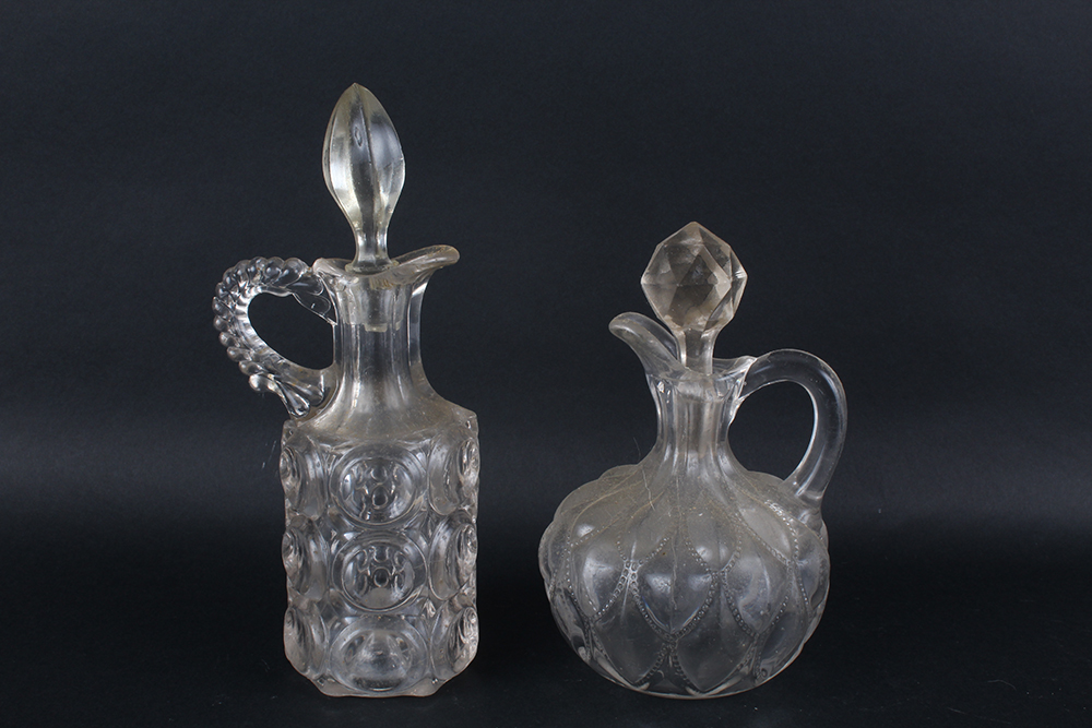 Vintage Clear Glass Decanters