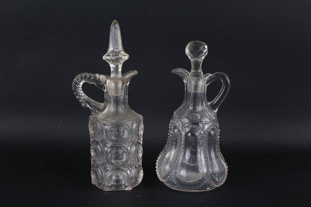 Vintage Clear Glass Decanters