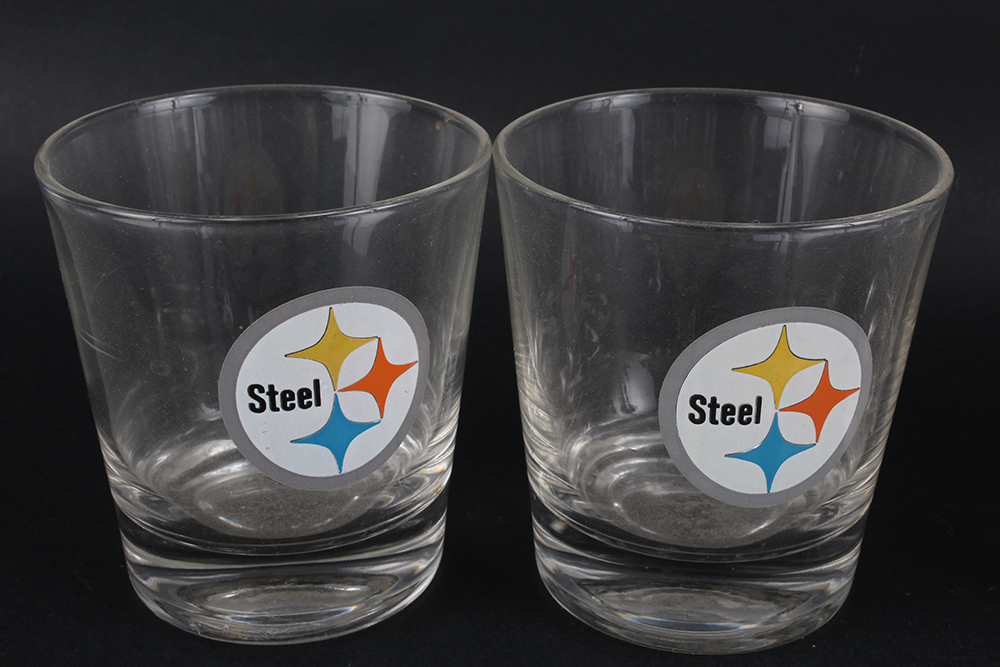 Vintage Glassware Boasting the U.S. Steel Steelmark