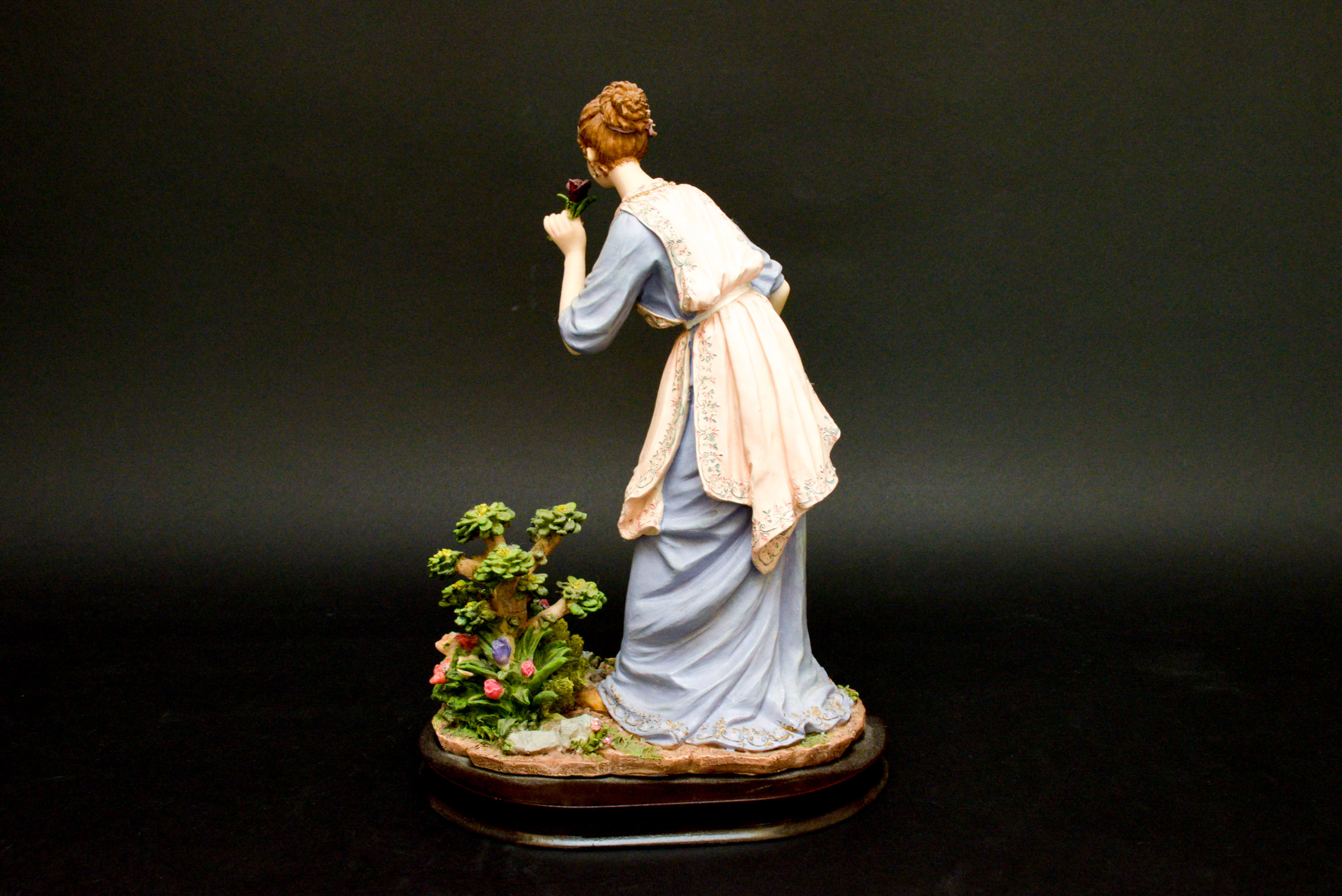 Vintage Gentili Collection Woman with Flower