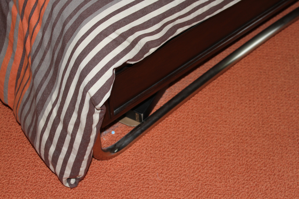 Young America by Stanley Platform Full Bed and Night Stand