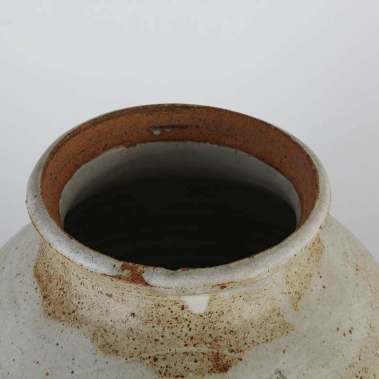 Signed Lidded Art Pottery Jar