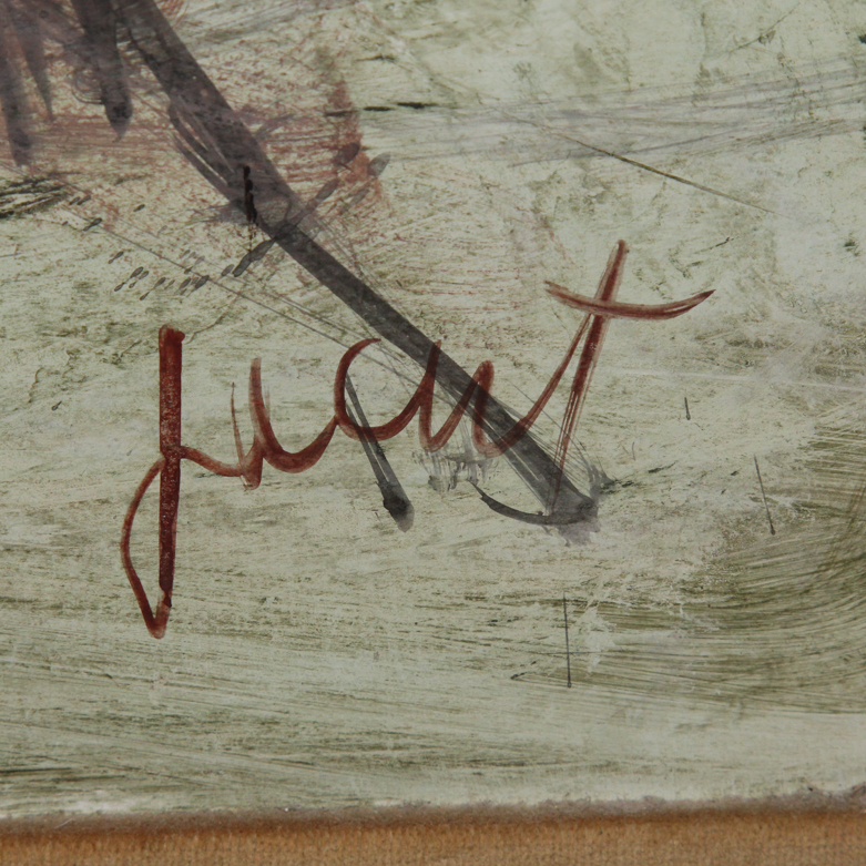 St. Jacut Original Oil on Board