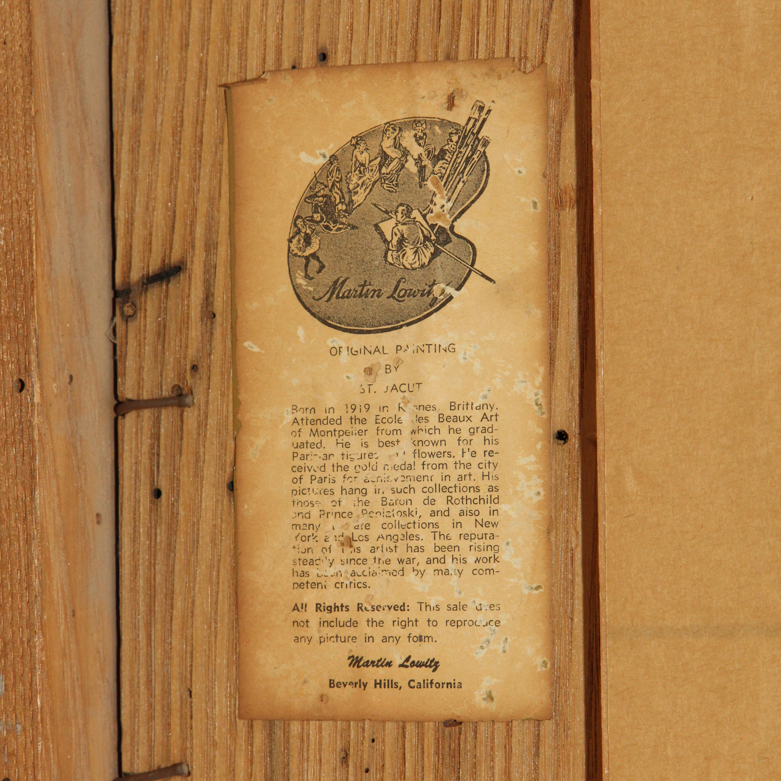 St. Jacut Original Oil on Board