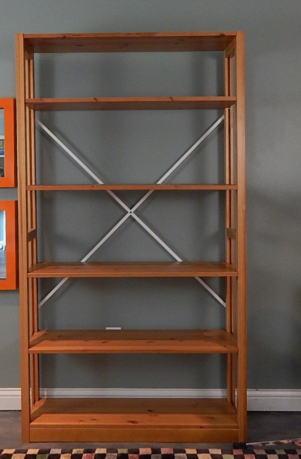 Skandia Container Store Pine Wood Shelving