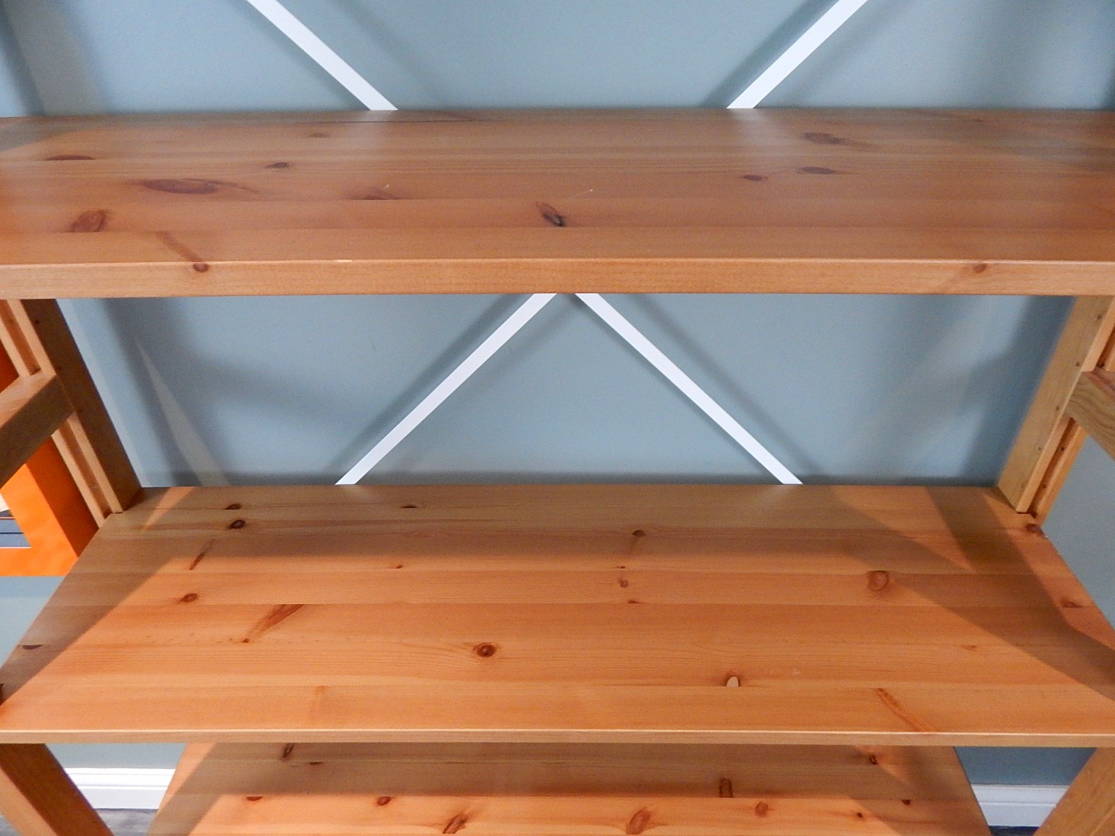 Skandia Container Store Pine Wood Shelving