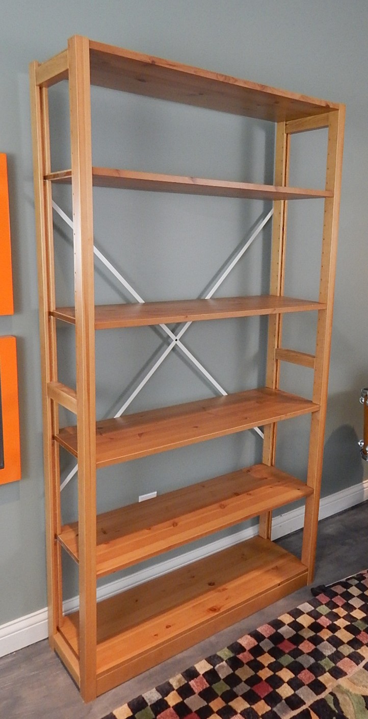 Skandia Container Store Pine Wood Shelving