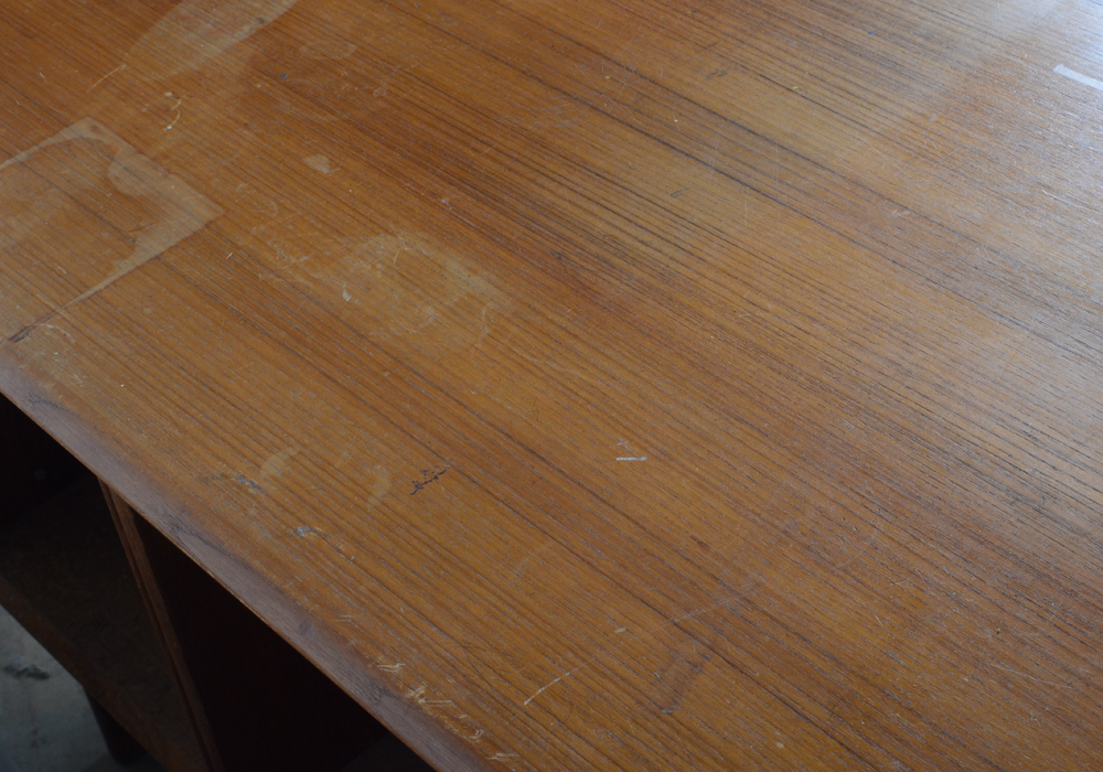 Mid-Century Wooden Office Desk