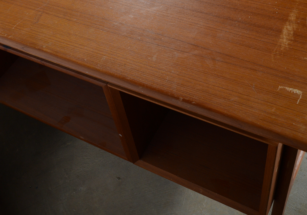 Mid-Century Wooden Office Desk