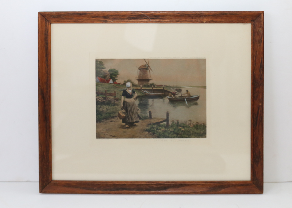 Dutch Print Set in Matching Frames