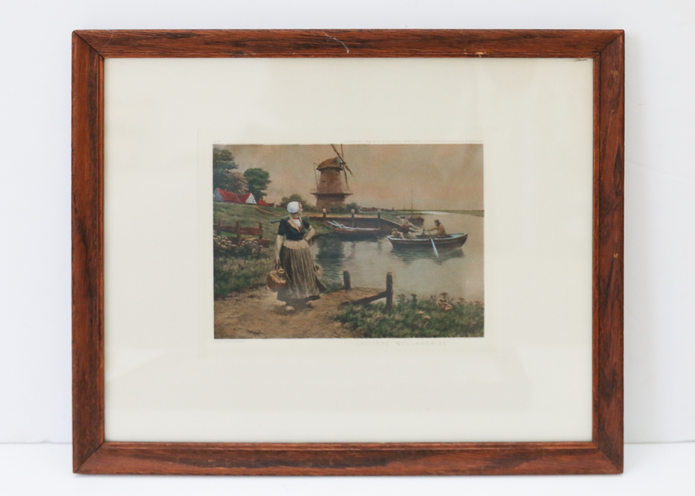 Dutch Print Set in Matching Frames