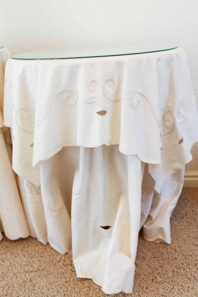 Pair of Ocassional Tables and a  Lamp