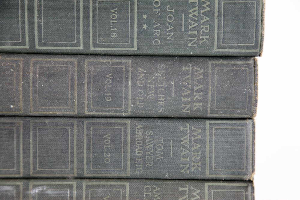 Collection of Mark Twain Books