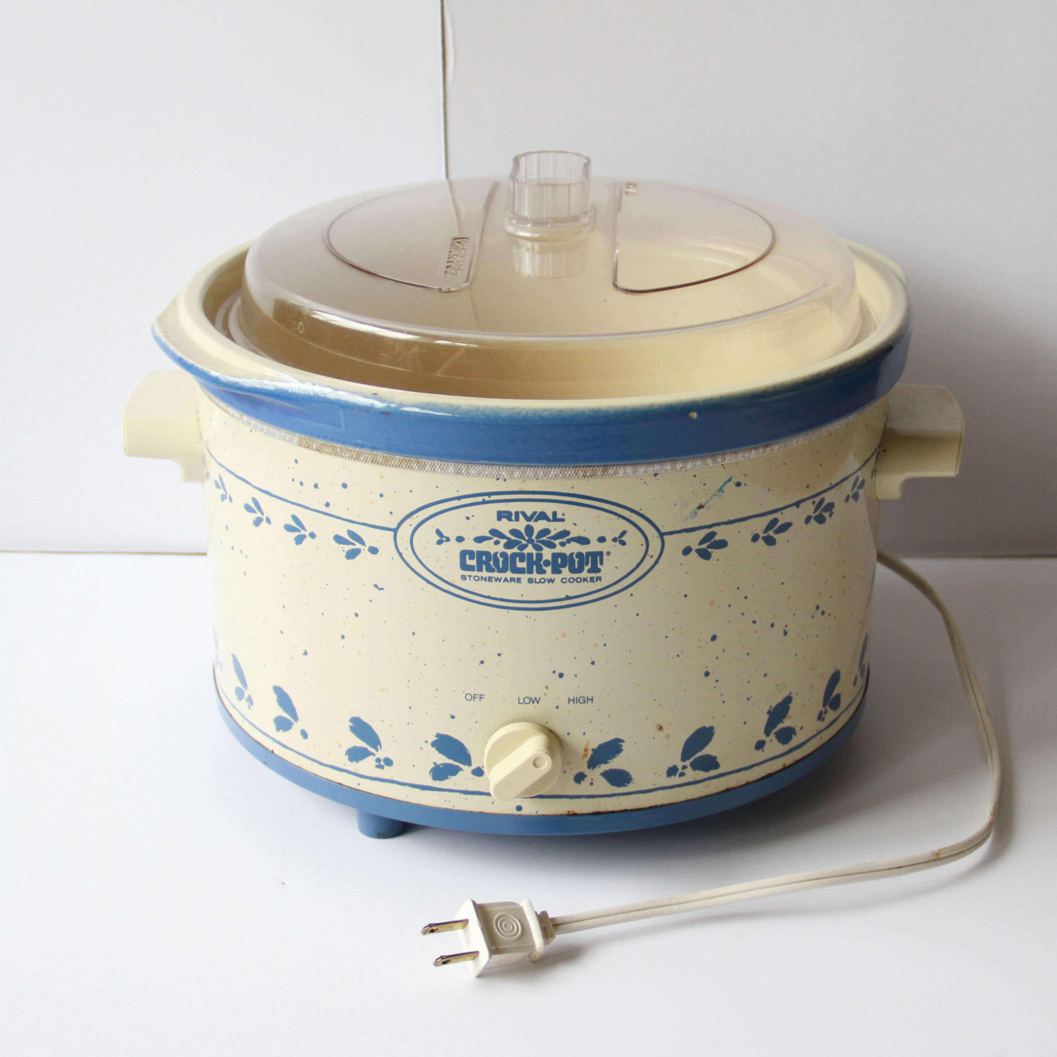 Vintage Stoneware Crock Pot