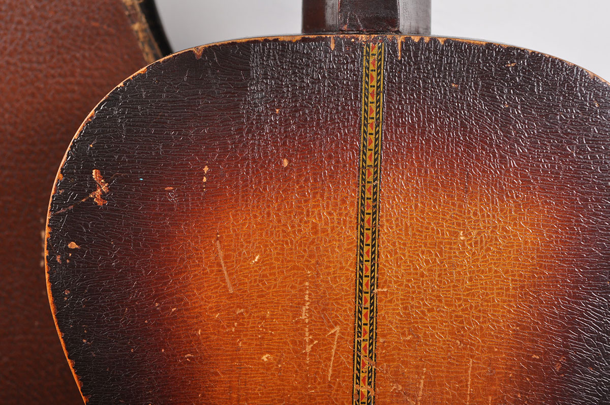 Vintage Oscar Schmidt Stella Parlor Guitar With Case