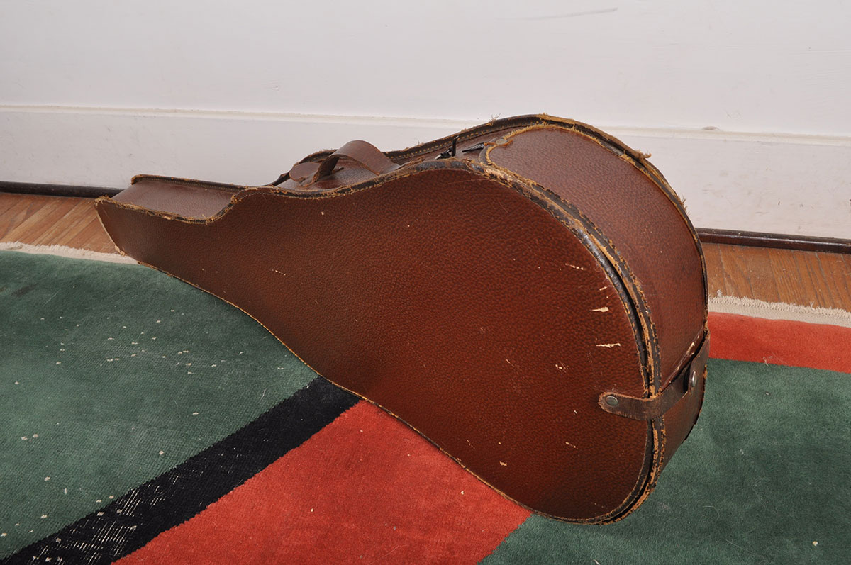 Vintage Oscar Schmidt Stella Parlor Guitar With Case