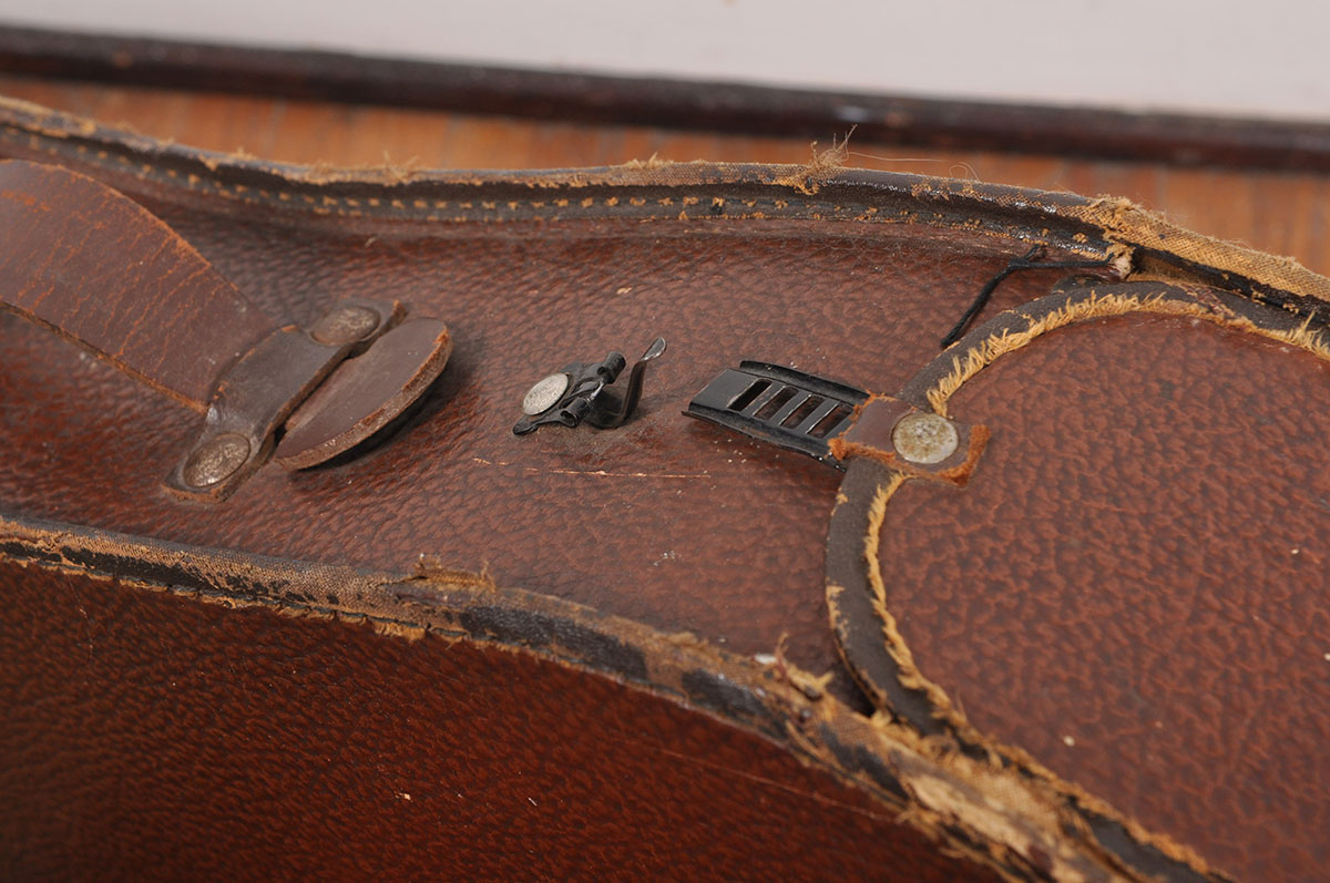 Vintage Oscar Schmidt Stella Parlor Guitar With Case